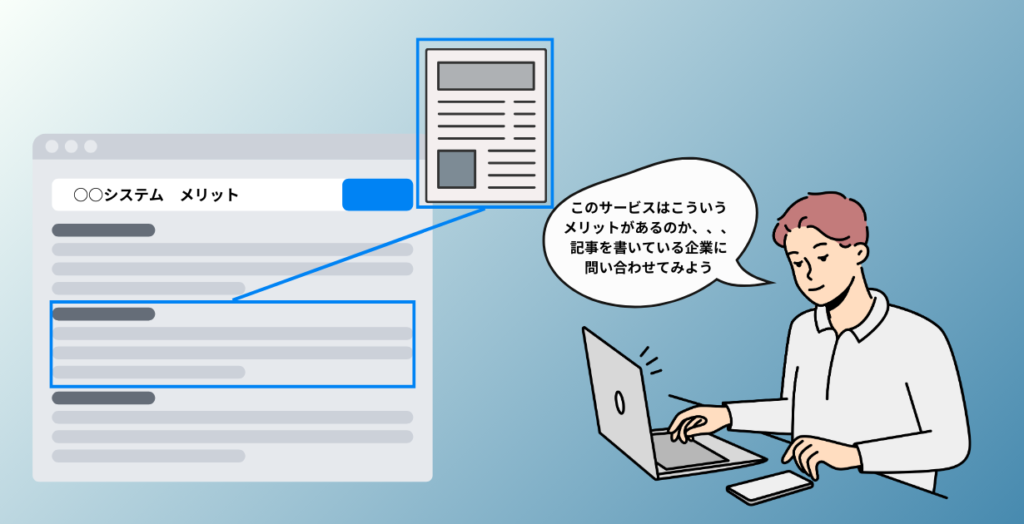 検索上位表示によりサービス認知を獲得