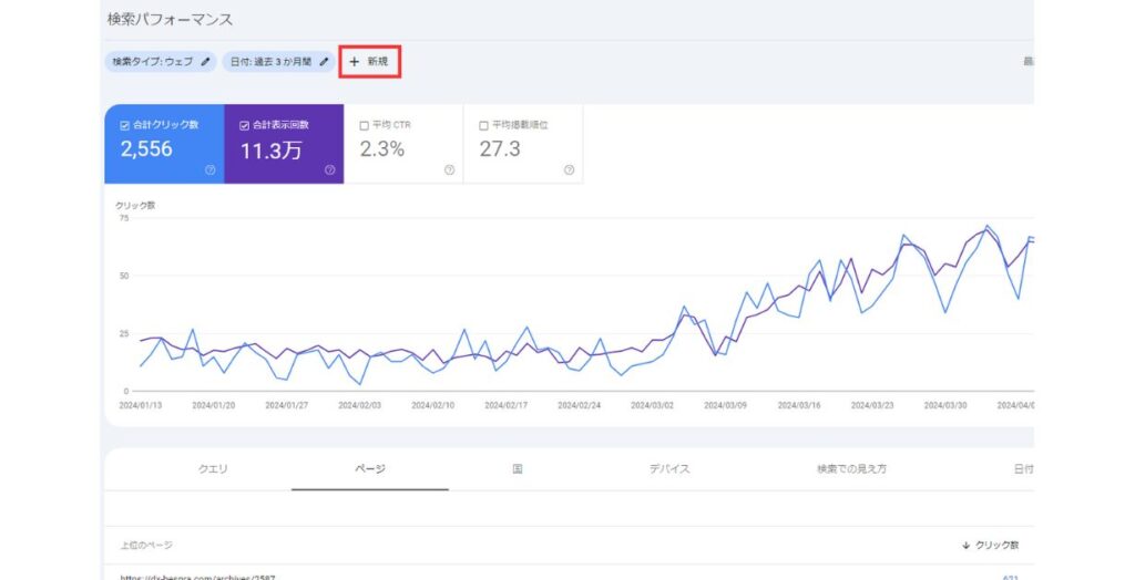 記事に流入しているユーザーの検索キーワードの調査方法